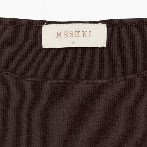MESHKI HAISLEY Long Sleeve Knit Top – Size M - Picture 2 of 5
